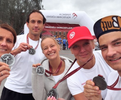 Sport, energia i dobra współpraca - za nami 1. Bieg Politechniki Łódzkiej.