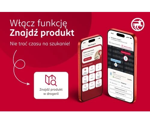 „Znajdź produkt w drogerii” - nowa funkcja w aplikacji Rossmann PL